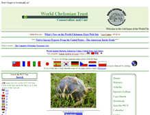 Tablet Screenshot of chelonia.org